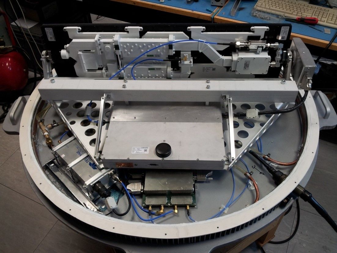 Typhoon System (radome removed) Typhoon System (radome removed)