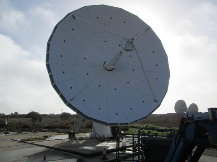 Figure 2 Picture of the CVICS uplink Figure 2 Picture of the CVICS uplink