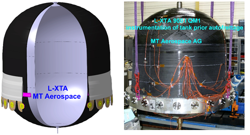 L-XTA – Large Xenon Tank Assembly