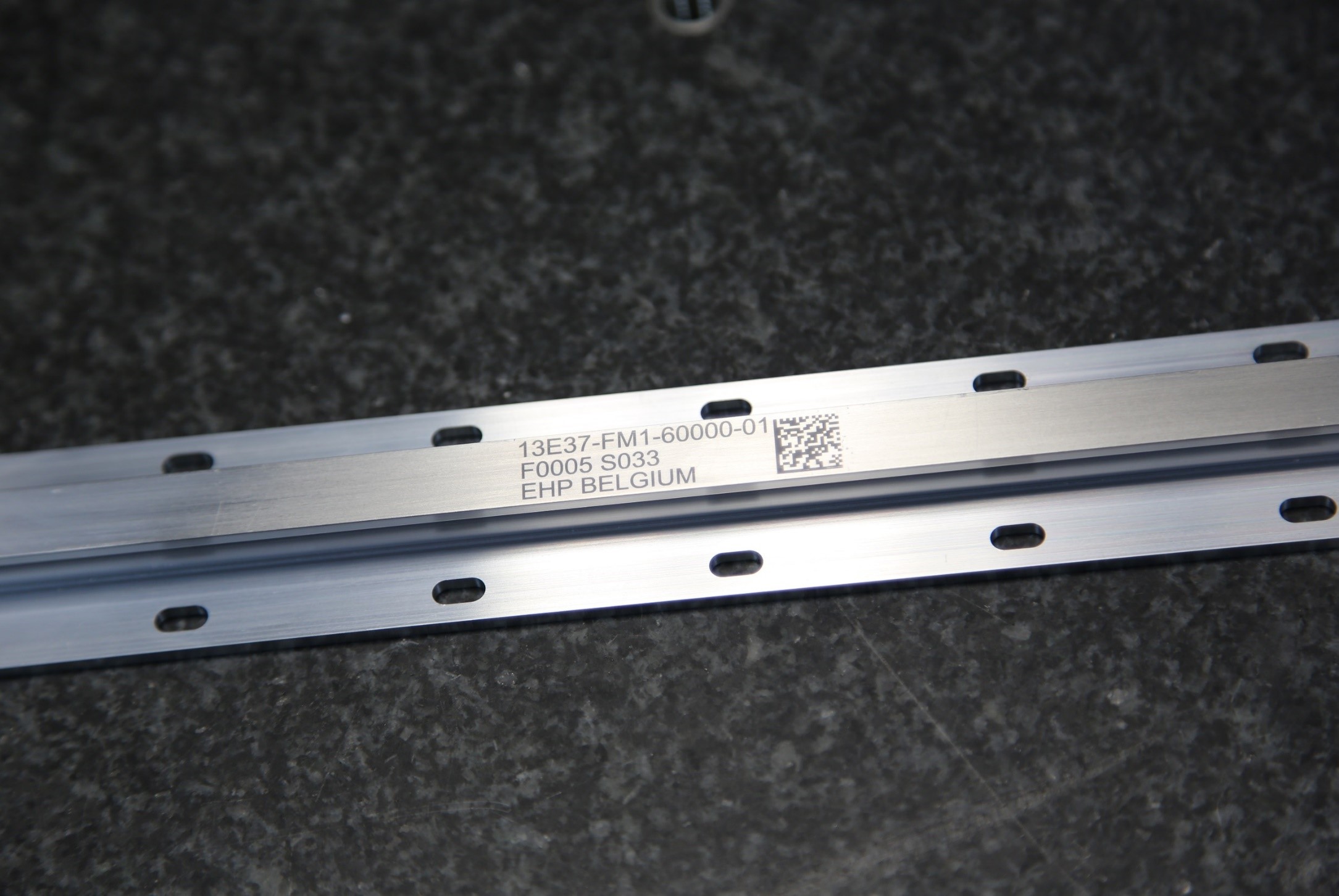 heat pipe marking with 2D barcode