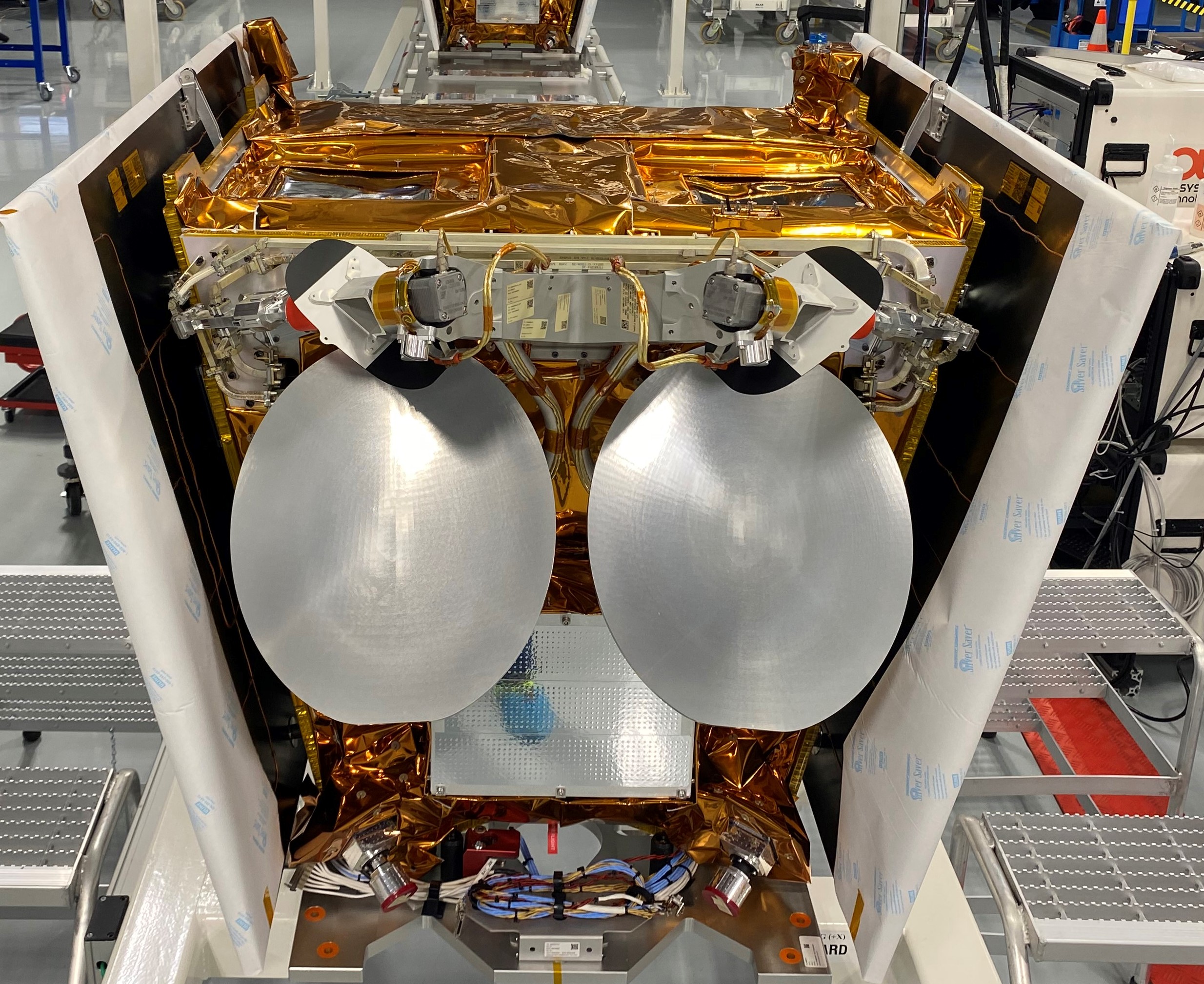 JoeySat has left OneWeb Florida Facilities for a road journey across America toward Vandenberg in California.