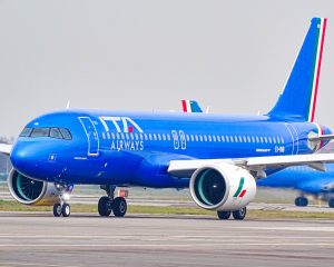 ITA Airbus A320neo on the runway